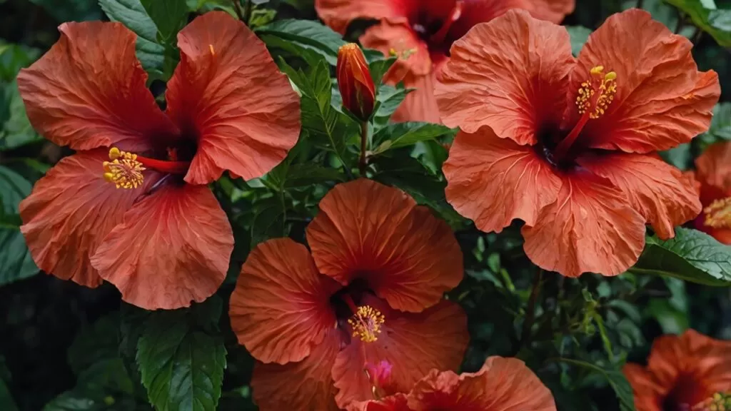 Alho e Hibisco: Remédios Naturais para Controlar a Pressão Alta Flores de hibisco sobre um fundo com vasos sanguíneos dilatados.