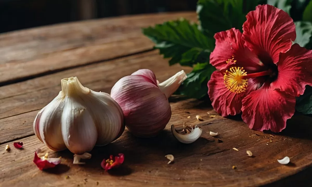 Alho e Hibisco: Remédios Naturais para Controlar a Pressão Alta