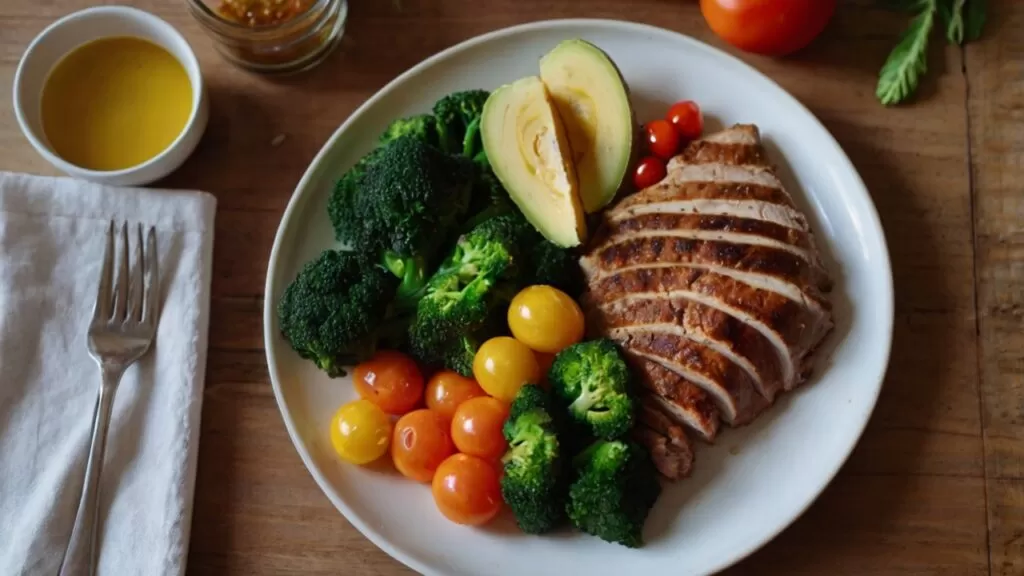 Deficiência de Vitamina B12: Sintomas, Causas e Soluções Naturais Refeição saudável e rica em vitamina B12