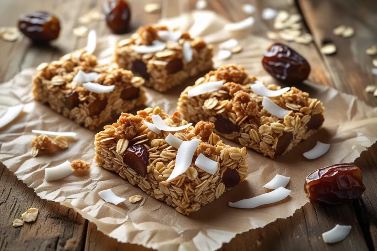 Barrinha de Granola Proteina facil de preparar