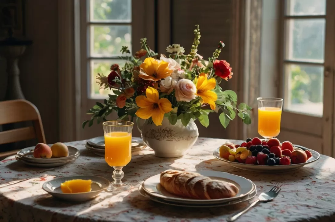 cafe da manha de novela