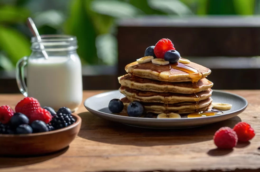Panquecas Vegetarianas